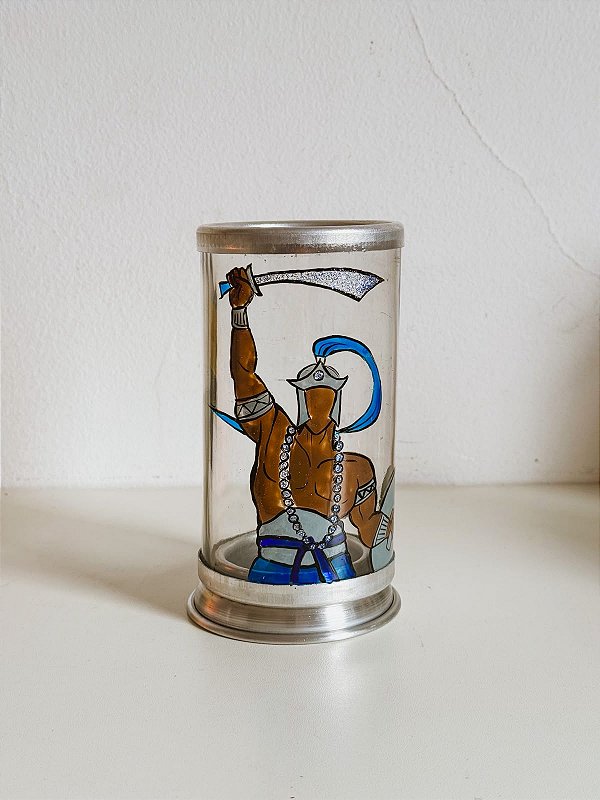 Porta vela exclusivo de Ogum