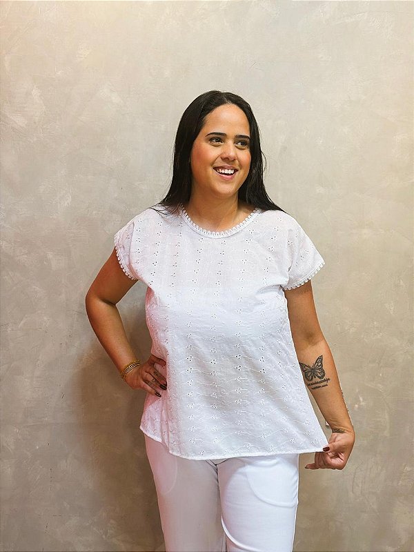 Camisu de Lesie branco