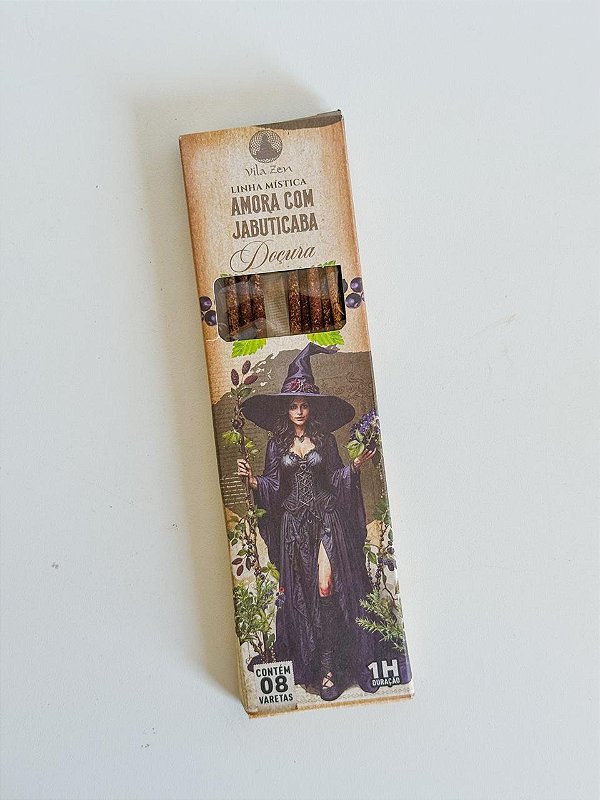 Incenso Vila Zen Mística Doçura - Amora com Jabuticaba