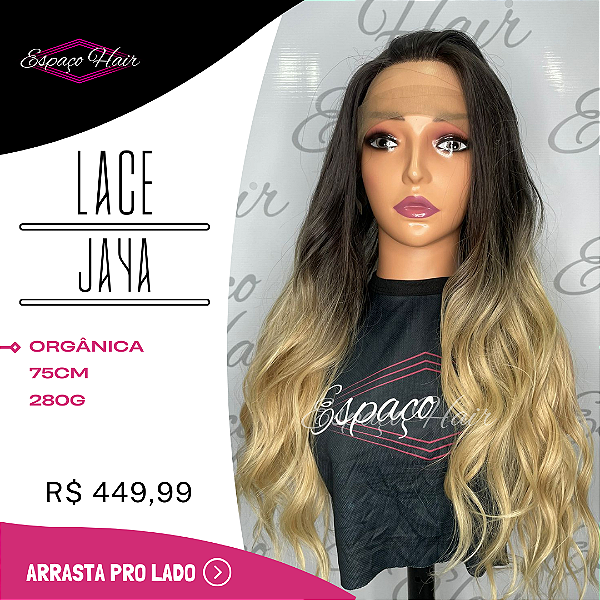 LACE JAYA RL4/24D | ORGÂNICA| LISA ONDULADA 70CM l MODERN GIRL