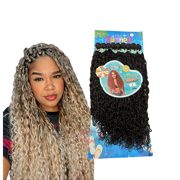 CABELO CACHEADO ALEGRIA - MODERNN GIRL - FIBRA DE PROTEINA