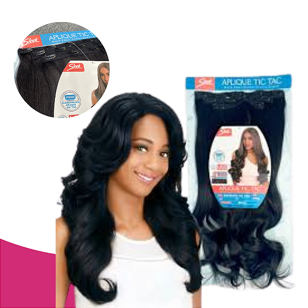 APLIQUE TIC TAC BARBARA - 3 TELAS 65 CM - BIO FIBRA SLEEK