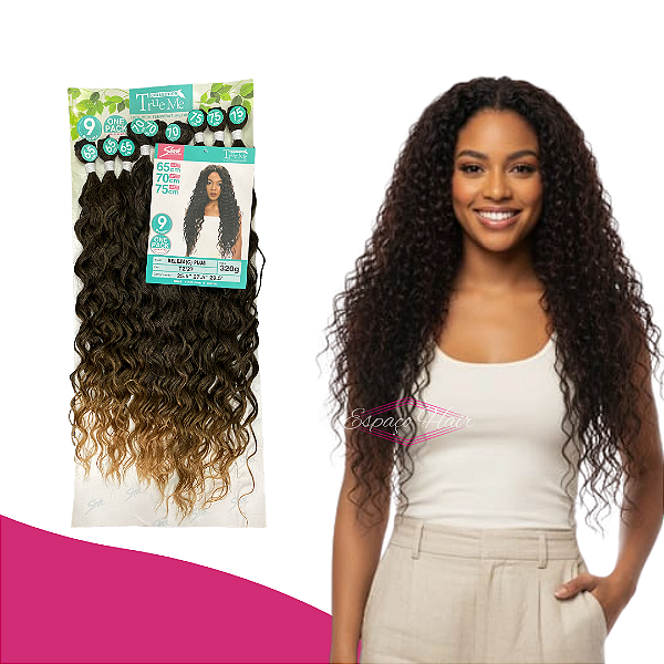 CABELO CACHEADO BELEZA G - TRUE ME SLEEK ENTRELACE