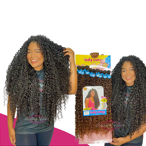 CABELO CACHEADO BOMBA - MODERN GIRL SUPER VOLUMOSO