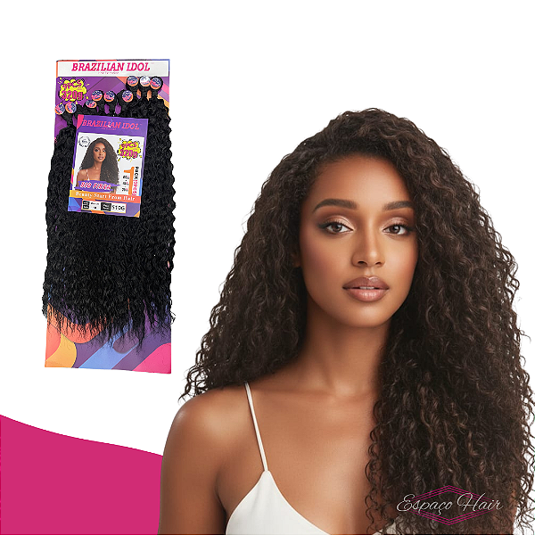 CABELO CACHEADO BONITÃO - BRAZILIAN IDOL - BIO FIBRA