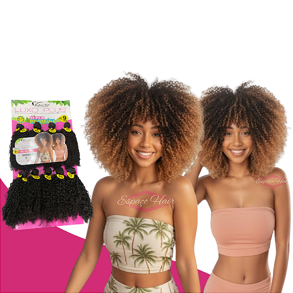 CABELO CACHEADO DEBORA CURTO E VOLUMOSO - MODERN GIRL LUXO PLUS