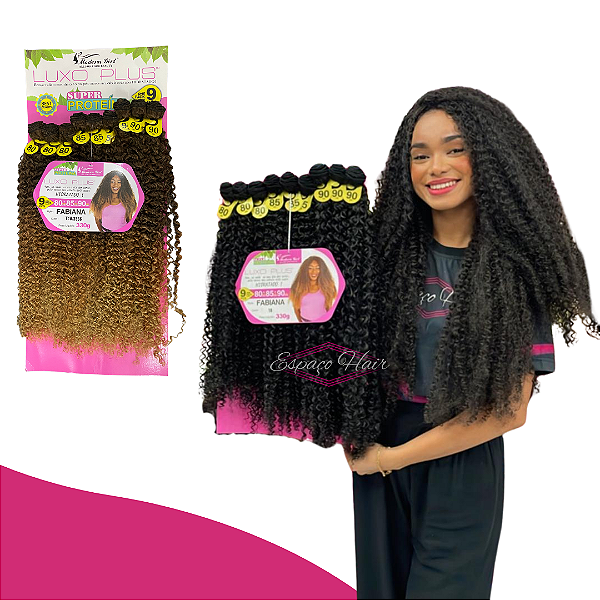 CABELO CACHEADO FABIANA - FIBRA DE PROTEINA - MODERN GIRL LUXO PLUS