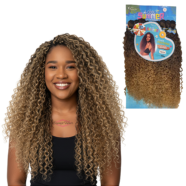 CABELO CACHEADO GABI - SUPER PROTEINA - MODERN GIRL COOL SUMMER