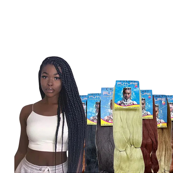 JUMBO CHEREY FUTURE - 330G - TRANÇA - BOX BRAIDS - PENTEADOS