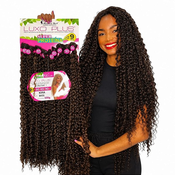 CABELO CACHEADO KIRA SUPER PROTEINA - MODERN GIRL LUXO PLUS 90CM