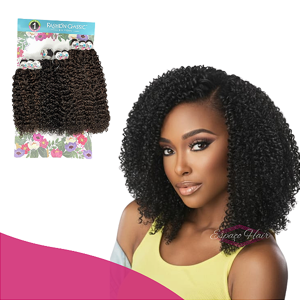 CABELO CACHEADO MARGARIDA BIO FIBRA FASHION CLASSIC CURTO ADERE A CREME