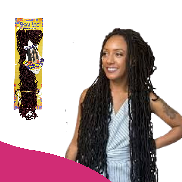 DRED SINTÉTICO BOM LOC - NU LOC - SINTÉTICO - DRED REMOVIVEL