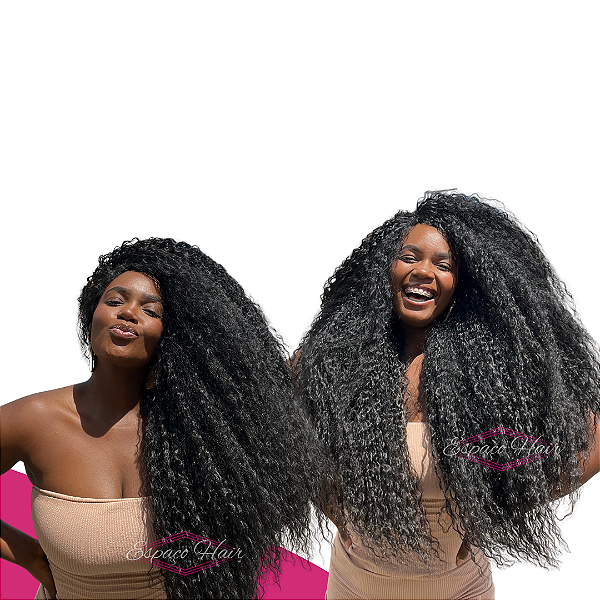 CABELO CACHEADO SURAYA ORGANICO - MODERN GIRL GOIVO PLUS - 75CM