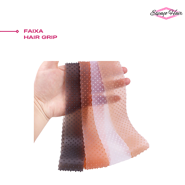 FAIXA HAIR GRIP - FAIXA DE SILICONE PARA WIGS E LACES