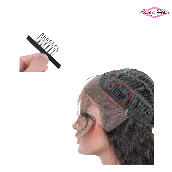 PENTE INTERNO DE PERUCA E RABO