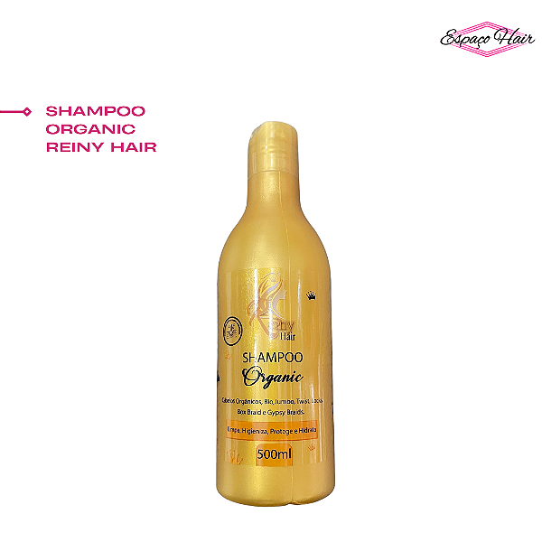 SHAMPOO ORGANIC - REINY HAIR - 500ML