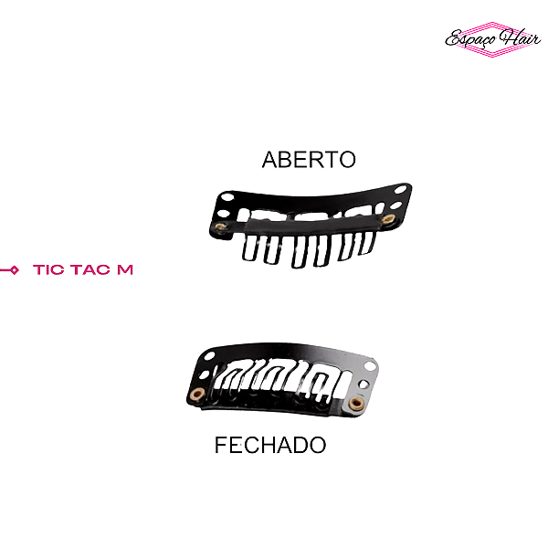 TIC TAC - PARA FIXAÇÃO DE RABOS, PERUCAS E OUTROS