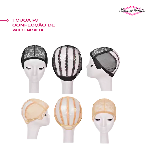 TOUCA PARA CONFECÇÃO DE PERUCA - PLÁSTICA