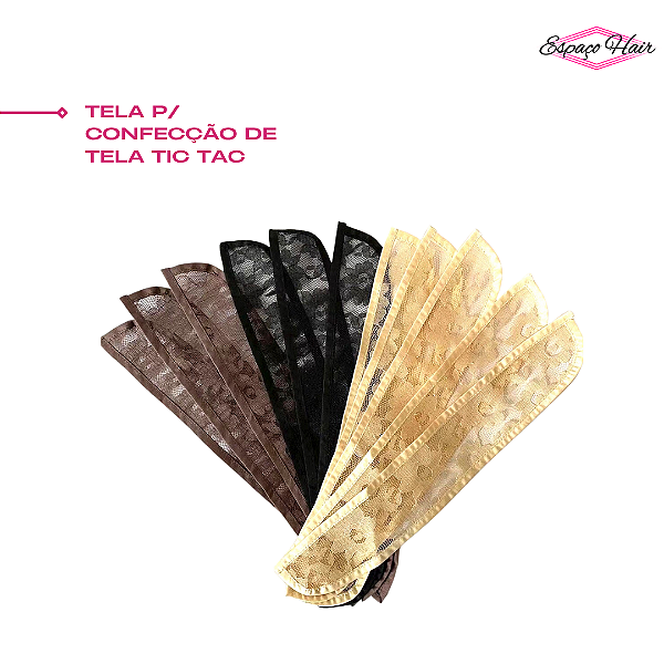 TELA PARA CONFECÇÃO DE APLIQUE TIC TAC