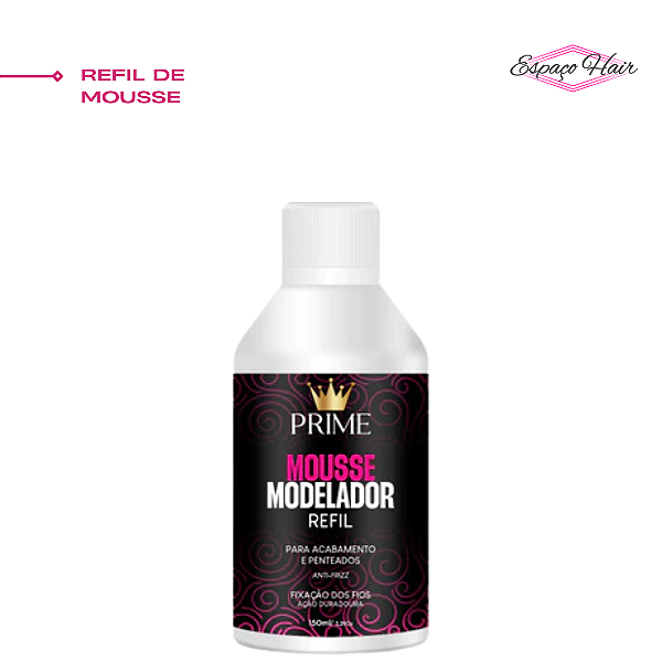 REFIL DE MOUSSE CAPILAR