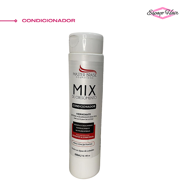 CONDICIONADOR MIX DE CREMSCIMENTO - MASTER HAIR BRASIL