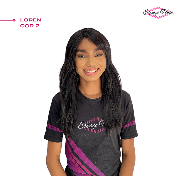 WIG LOREN COR 2 - SLEEK - COM FRANJA