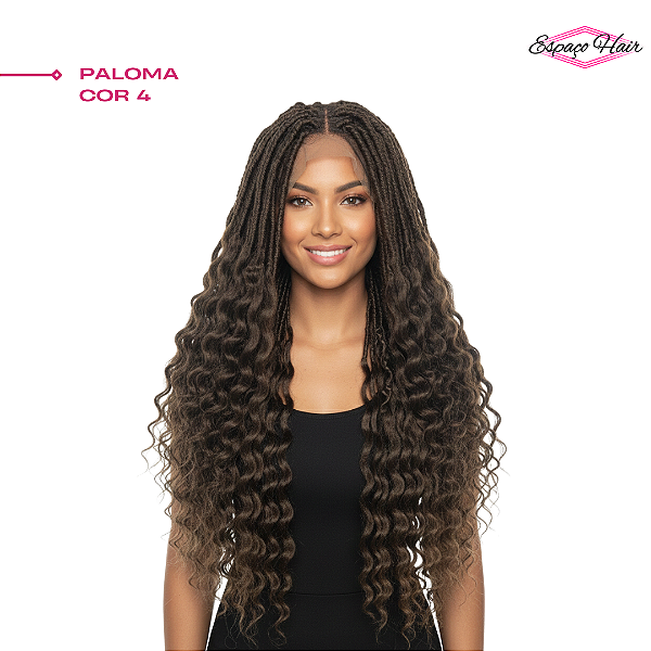 LACE PALOMA COR 4 - Goddess Braids- DREDS COM CACHOS - FASHION LINE