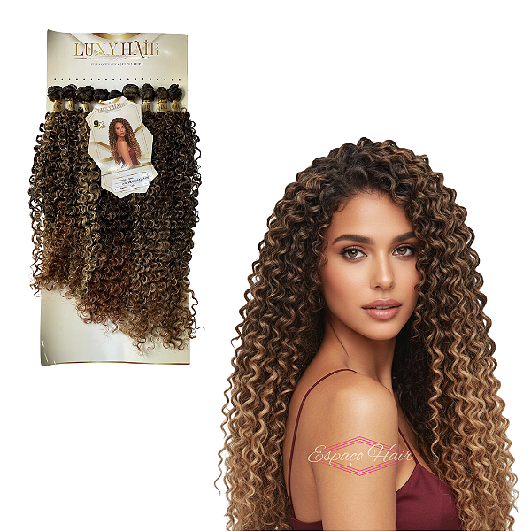 CABELO CACHEADO DIVA - FIBRA DE QUERATINA - LUXY HAIR