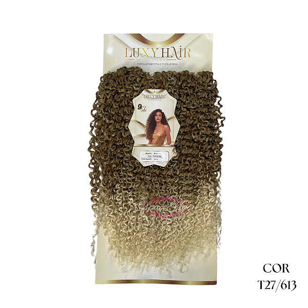 CABELO CACHEADO MARAVILHOSA -CROCHET BRAIDS - LUXY HAIR - FIBRA DE QUERATINA