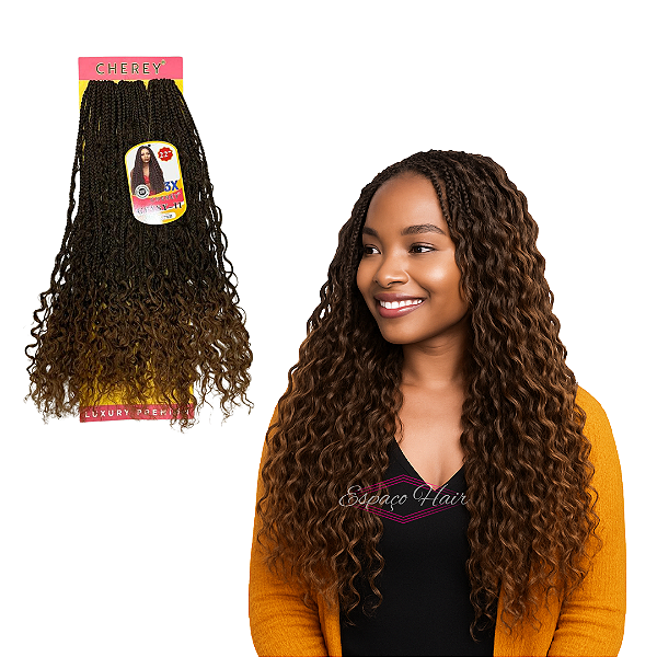 CABELO SINTÉTICO GYPSY BRAIDS II - CHEREY -TRANÇA COM CACHOS