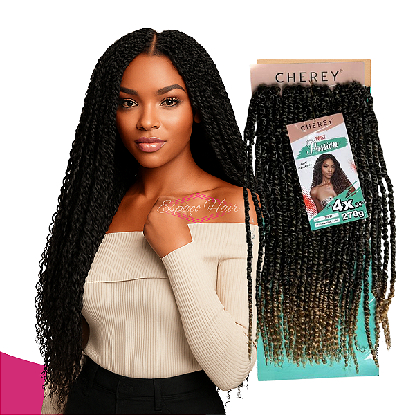 CABELO TWIST PASSION - TWIST - SINTETICO - CHEREY - 270G