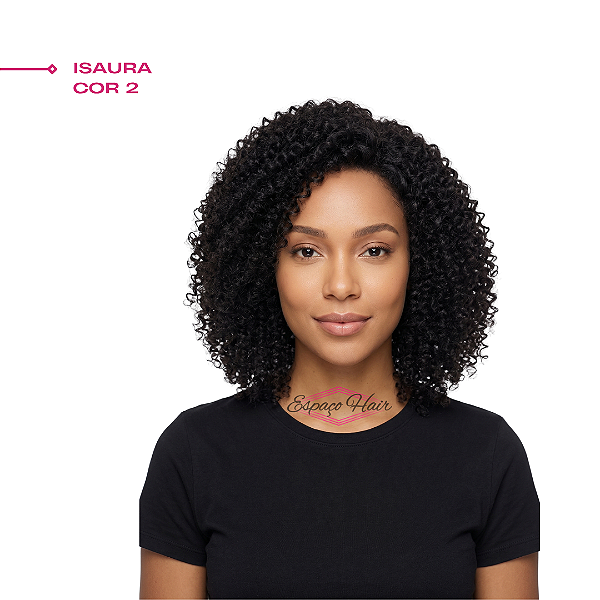 WIG ISAURA COR 2 -EASY WIG - 35CM - 195G