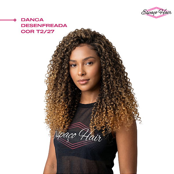 WIG DANCA DESESFREADA COR T2/27 - MODERN GIRL - TOQUE MACIO - SUPER VOLUMOSA