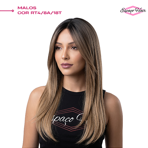 WIG MALOS COR RT4/8A/18T - COM FRANJA - ORGANICO PREMIUM - ROYAL QUEEN
