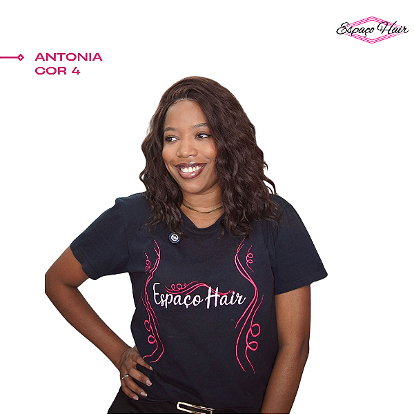 WIG LACE ANTONIA C0R 4 - CURTA ONDULADA