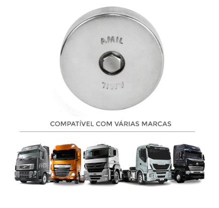 TAMPA ANTIVAZAMENTO GRANDE (DAF / IVECO / MB / VOLVO / MAN) TMP1001