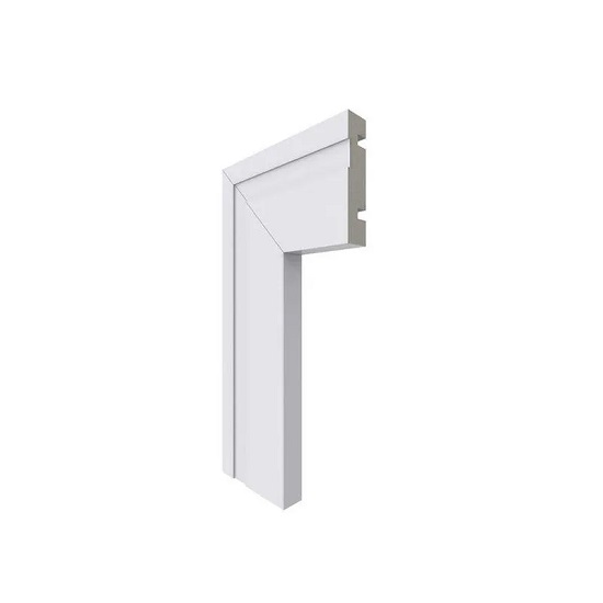 Guarnição de Poliestireno 456 Santa Luzia 7cm Branca - GN 456 Branco - 16mm x 7cm x 2.40m