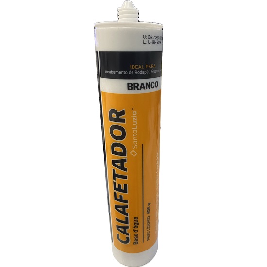 Calafetador Branco Santa Luzia 400g - Base d´água