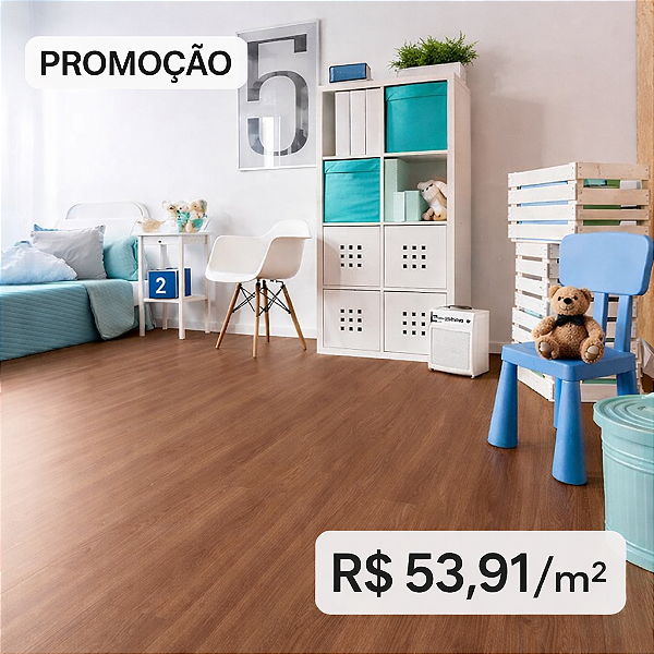 Piso Laminado Floorest FIT AC3 FFT 3005 PAPOULA - 3,10m² por embalagem