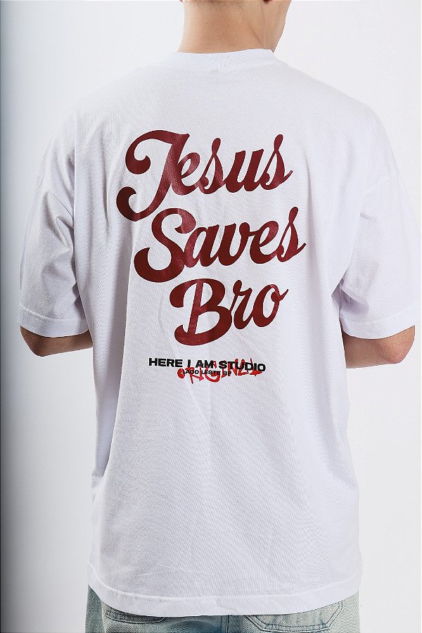 NOVA ALIANÇA JESUS SAVES BRO OVERSIZED