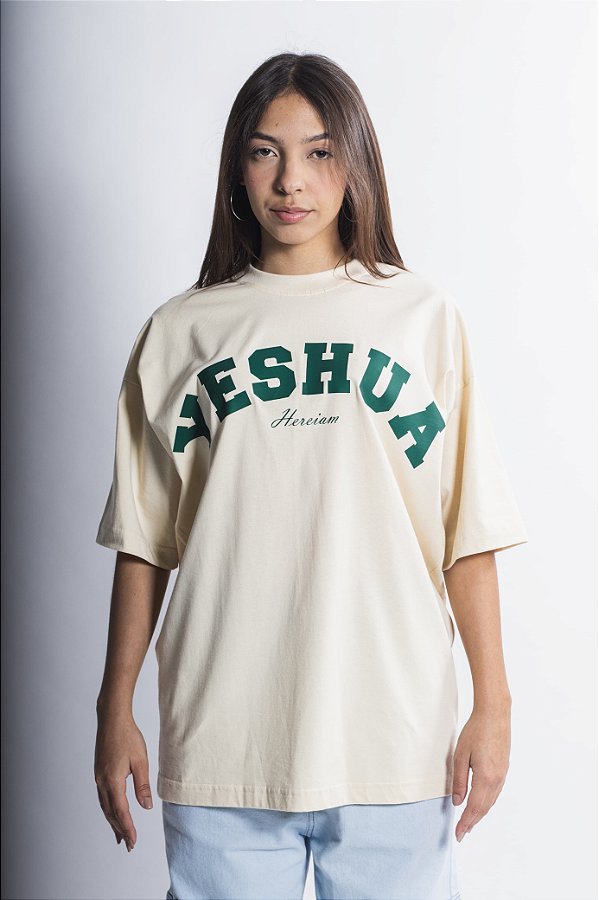 OVERSIZED YESHUA CAQUI UNISSEX