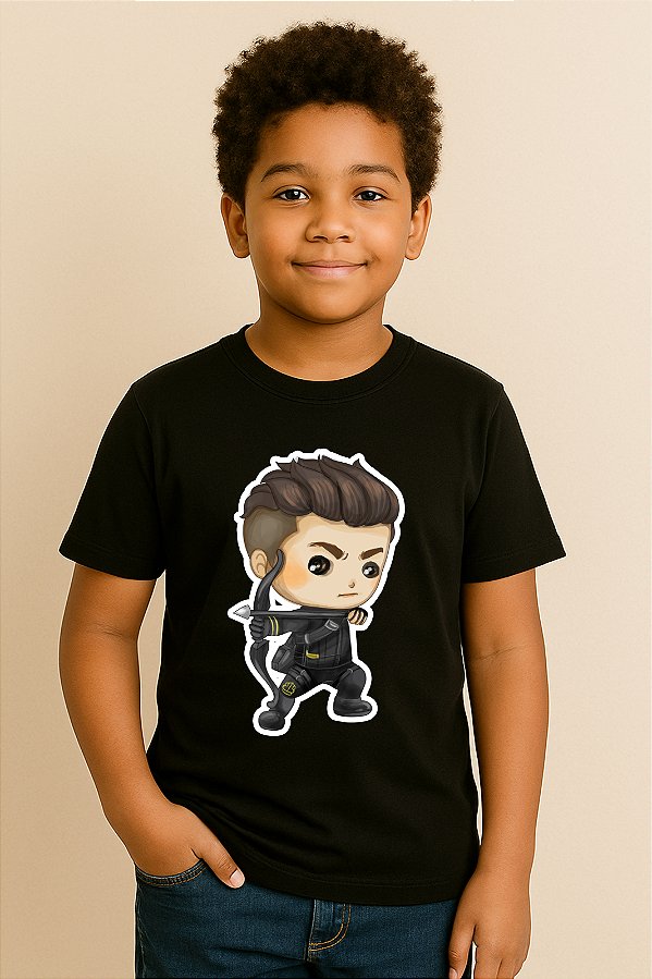 Camiseta Infantil Arqueiro Verde