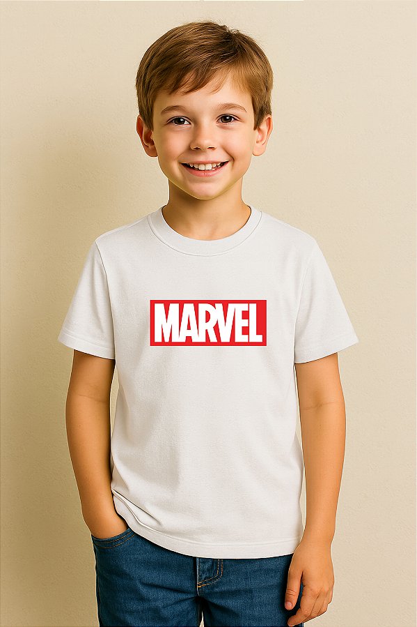 Camiseta Infantil Marvel