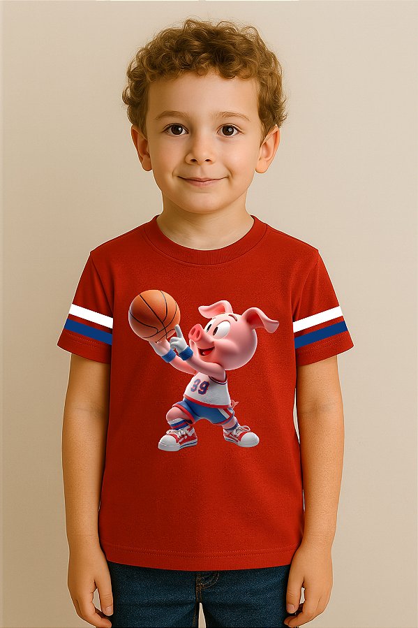 Camiseta Infantil Looney Tunes Gaguinho