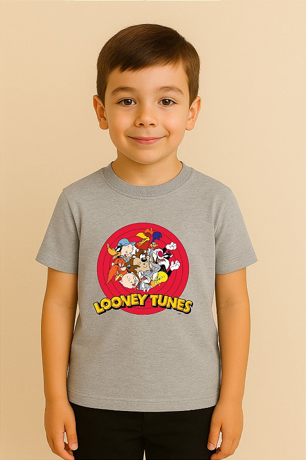 Camiseta Infantil Looney Tunes