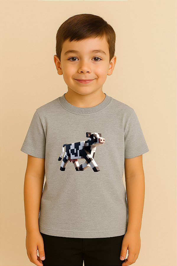 Camiseta Infantil Minecraft