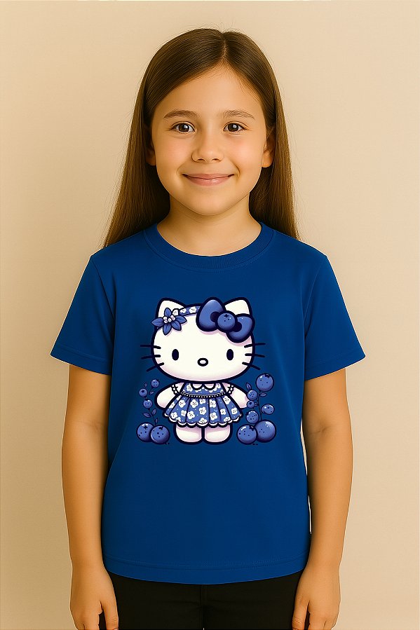 Camiseta Infantil Hello Kitty