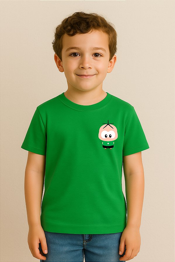 Camiseta Infantil Turma Da Mônica Cebolinha