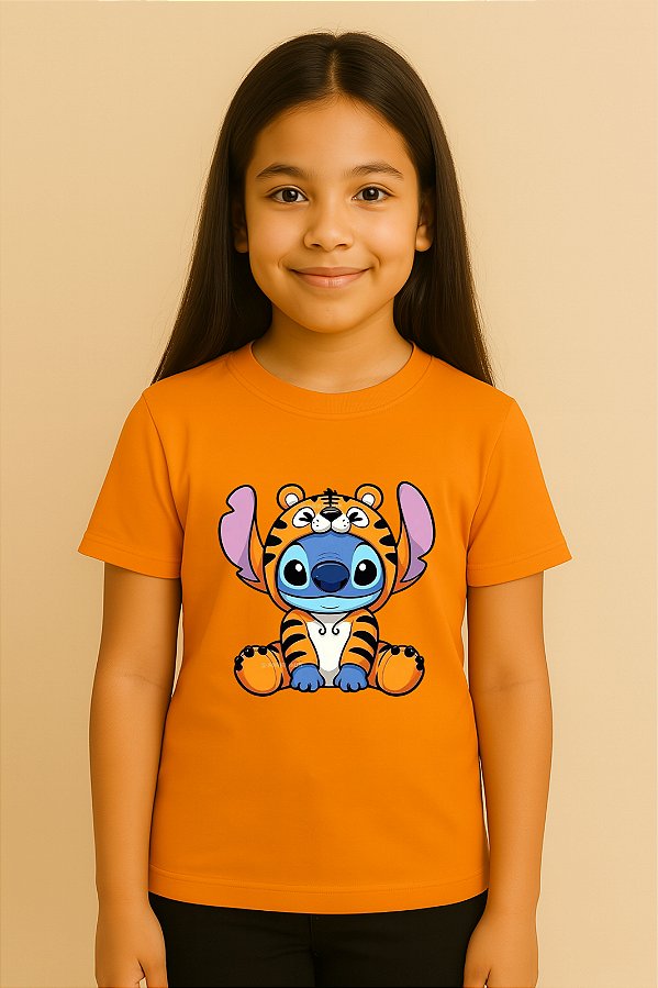Camiseta Infantil Stitch