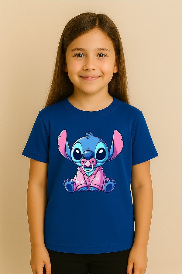 Camiseta Infantil Stitch